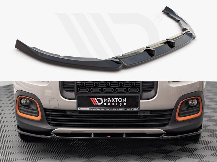 Citroen Berlingo Mk3 Front Splitter - Maxton Design