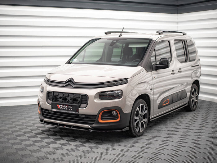 Citroen Berlingo Mk3 Front Splitter - Maxton Design