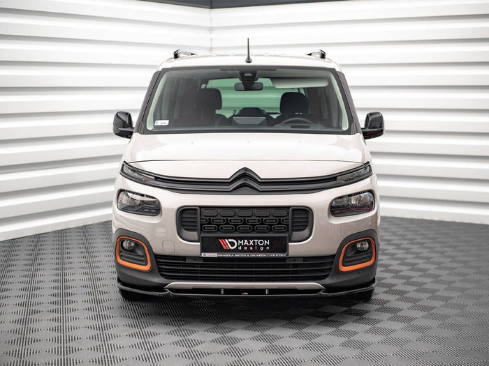 Citroen Berlingo Mk3 Front Splitter - Maxton Design