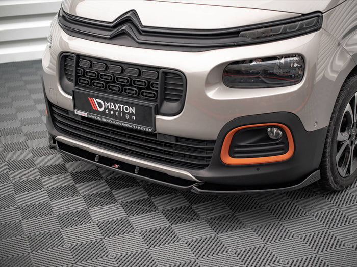 Citroen Berlingo Mk3 Front Splitter - Maxton Design