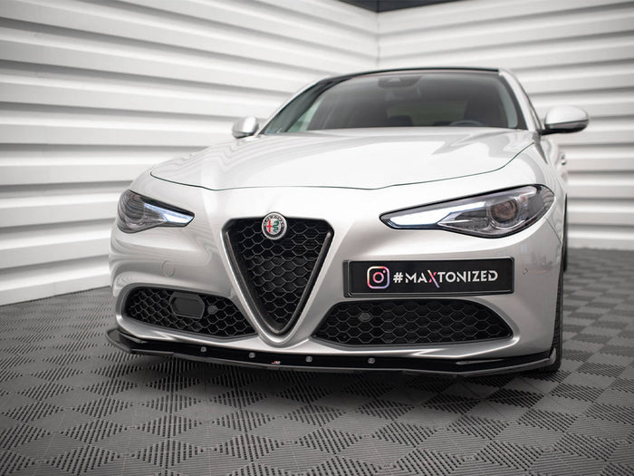 Front Splitter V.1 Alfa Romeo Giulia Sport - Maxton Design