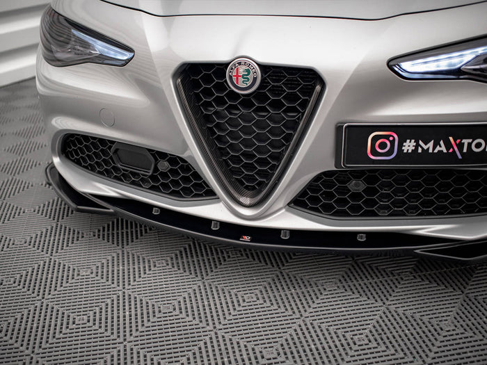 Front Splitter V.2 Alfa Romeo Giulia Sport - Maxton Design