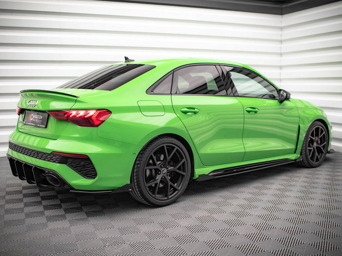 Audi RS3 Sedan 8Y Rear Side Flaps - Maxton Design