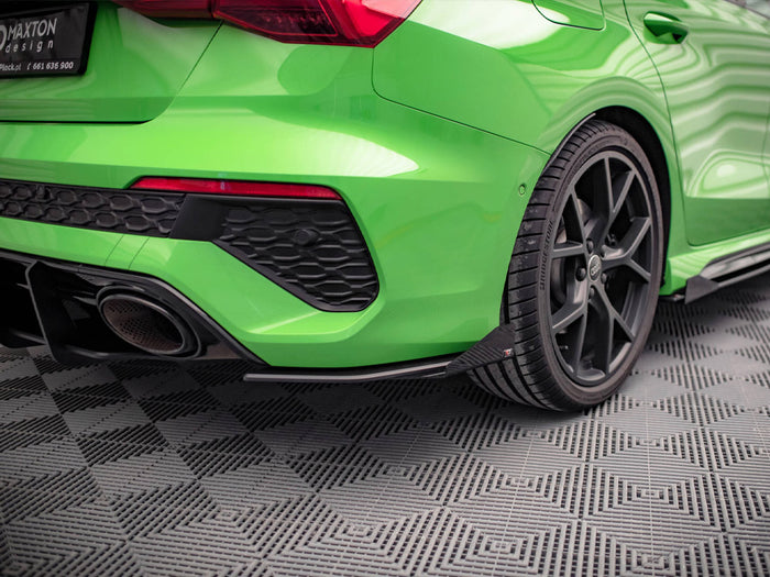 Audi RS3 Sedan 8Y Rear Side Flaps - Maxton Design