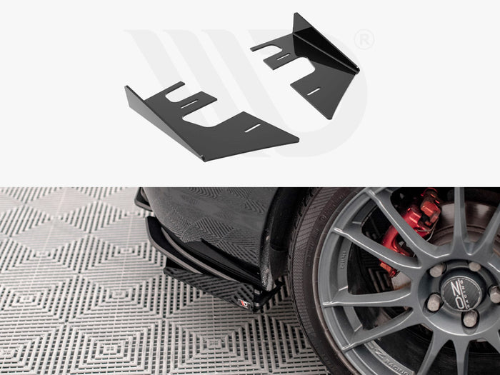 Mazda 3 MPS Mk1 US-Spec Version Rear Side Flaps - Maxton Design