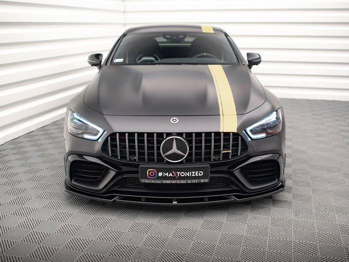 Mercedes AMG GT 63S 4-door Coupe Aero Front Splitter V.3 - Maxton Design