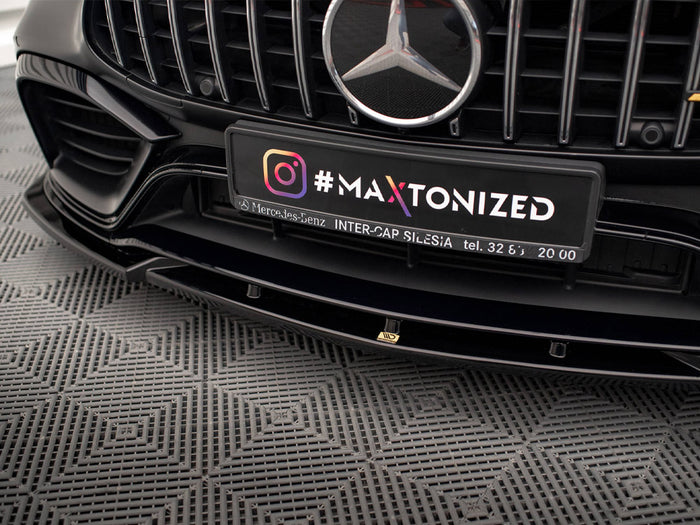 Mercedes AMG GT 63S 4-door Coupe Aero Front Splitter V.3 - Maxton Design