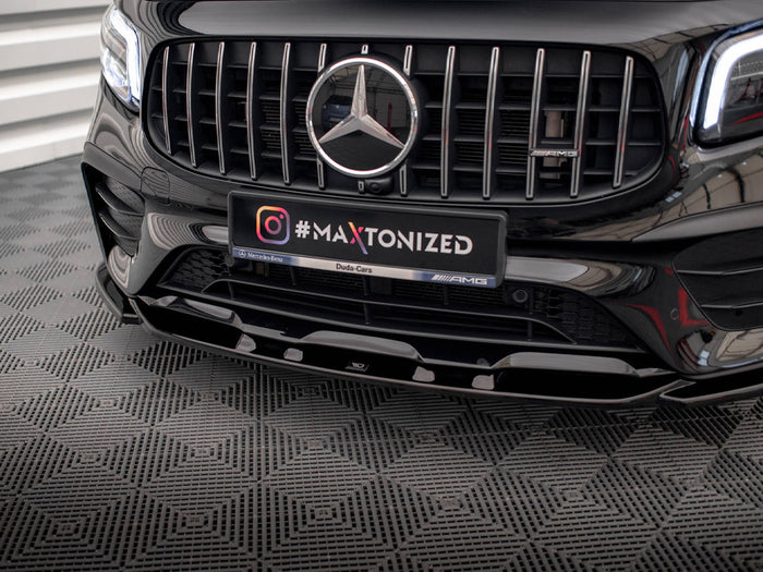 Mercedes AMG GLB 35 X247 Front Splitter V.2 - Maxton Design