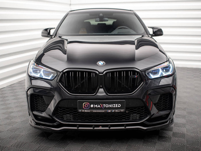 BMW X6 M F96 Front Splitter V.1 - Maxton Design