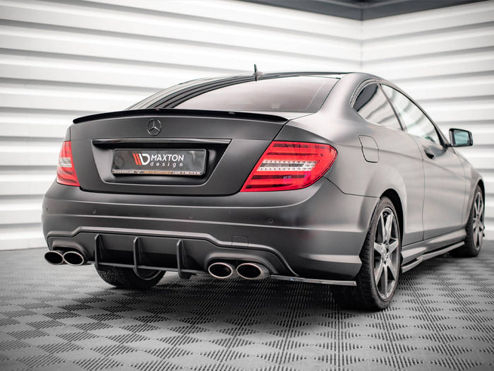 Mercedes C Sedan W204 / C Coupe C204 Spoiler CAP - Maxton Design