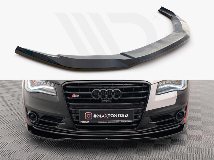 Audi S8 D4 Front Splitter V.1 - Maxton Design