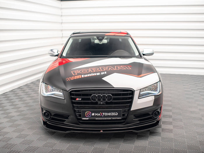 Audi S8 D4 Front Splitter V.1 - Maxton Design