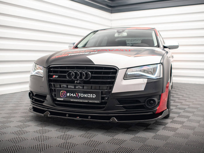 Audi S8 D4 Front Splitter V.2 - Maxton Design