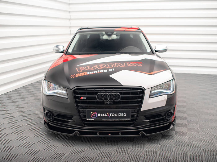 Audi S8 D4 Front Splitter V.2 - Maxton Design