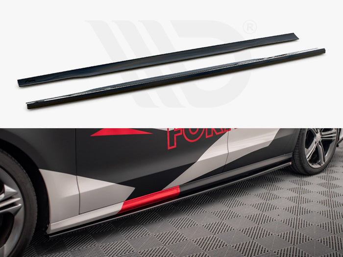 Audi S8 D4 Side Skirts Diffusers V.1 - Maxton Design