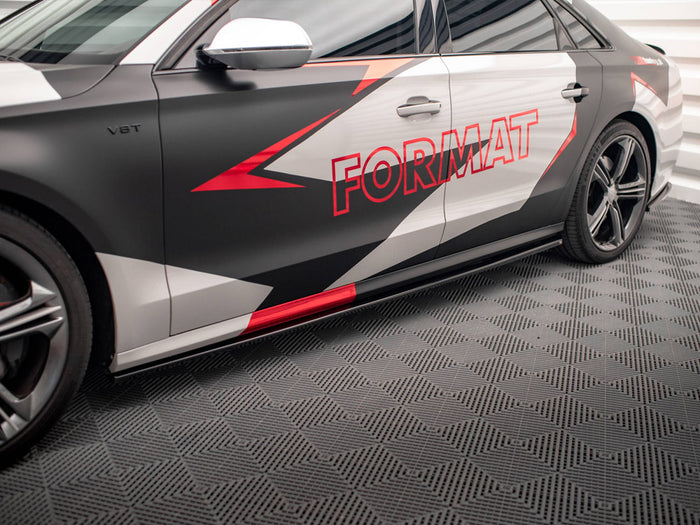 Audi S8 D4 Side Skirts Diffusers V.1 - Maxton Design