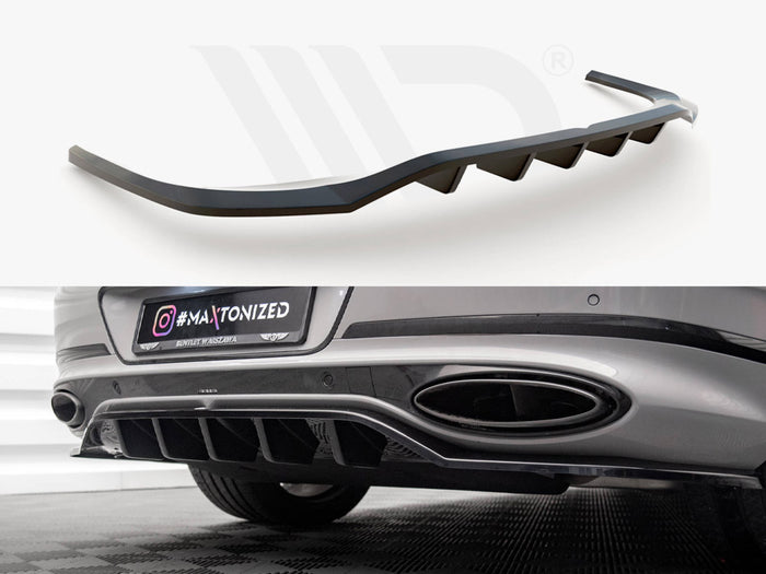 Bentley Continental GT Mk3 Rear Splitter (Vertical Bars) - Maxton Design