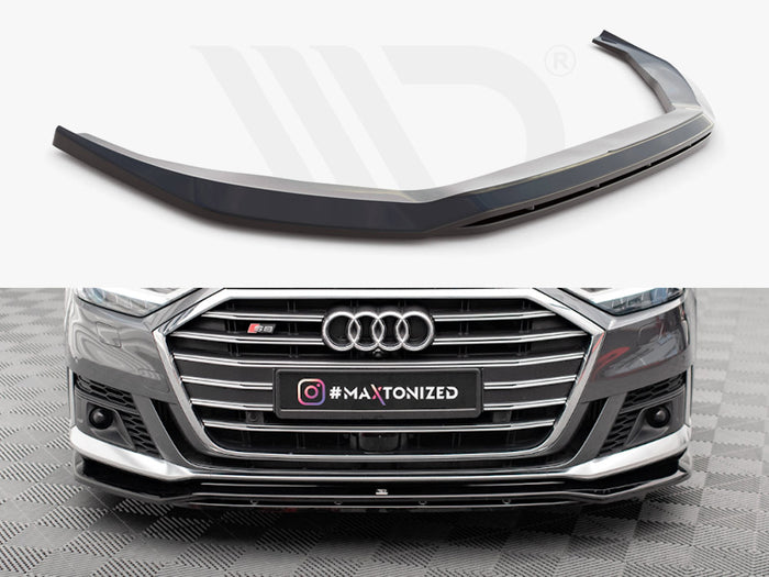 Audi S8 / A8 S-Line D5 Front Splitter V.1 - Maxton Design