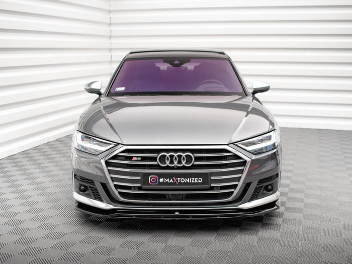Audi S8 / A8 S-Line D5 Front Splitter V.1 - Maxton Design