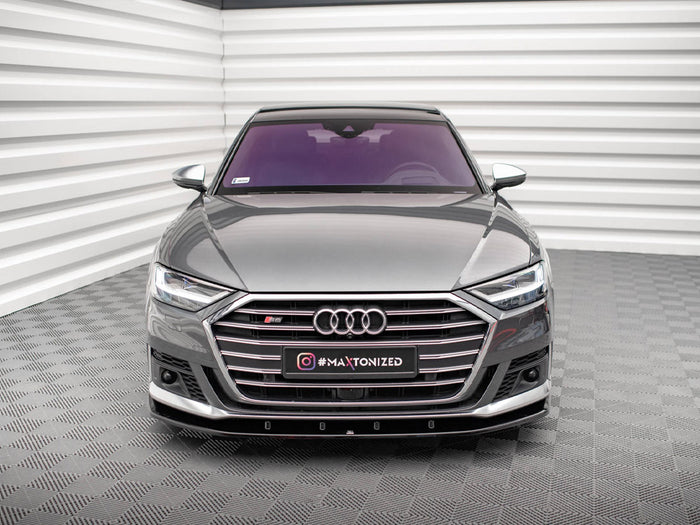 Audi S8 / A8 S-Line D5 Front Splitter V.2 - Maxton Design