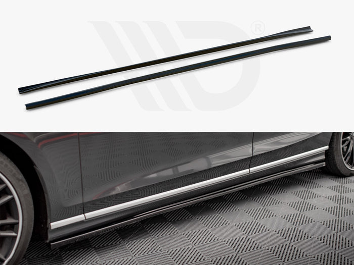Audi S8 / A8 S-Line D5 Side Skirts Diffusers - Maxton Design