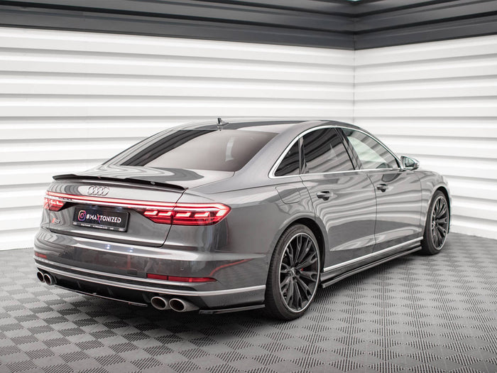 Audi S8 D5 Central Rear Splitter - Maxton Design