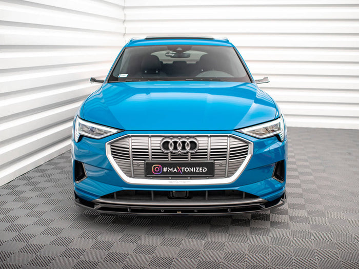 Audi e-Tron Front Splitter V.2 - Maxton Design