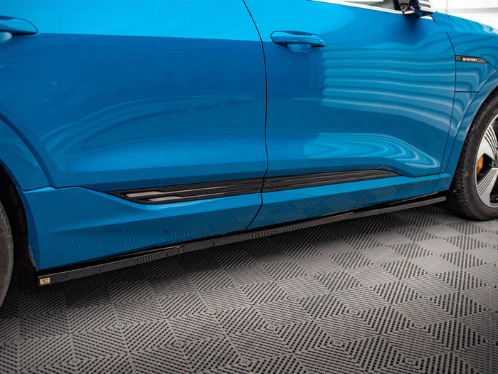 Audi e-Tron Side Skirts Diffusers - Maxton Design