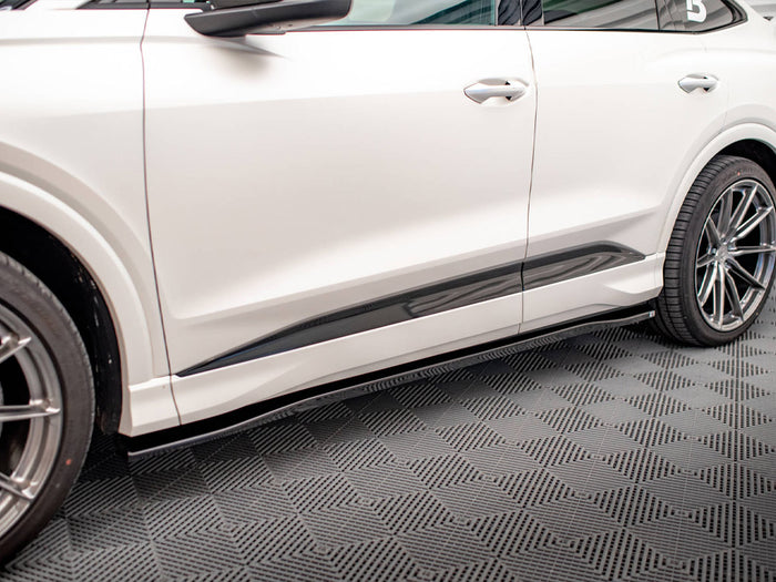 Audi Q4 e-Tron Sportback Mk1 Side Skirts Diffusers - Maxton Design