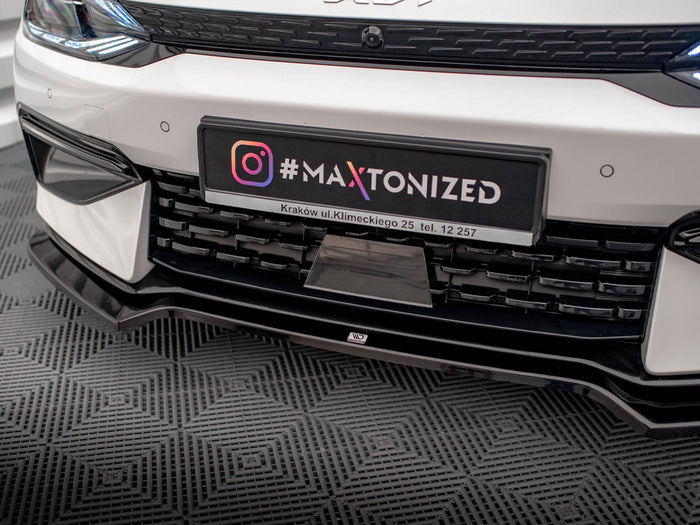 Kia EV6 GT-Line Mk1 Front Splitter V.1 - Maxton Design