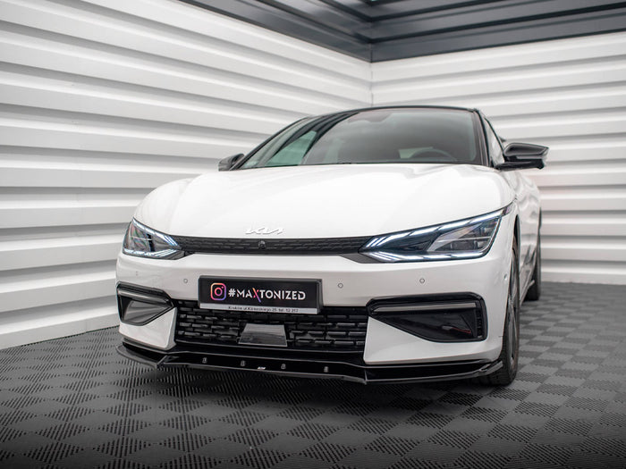 Kia EV6 GT-Line Mk1 Front Splitter V.2 - Maxton Design