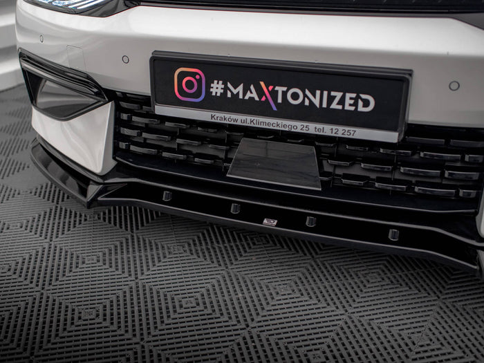 Kia EV6 GT-Line Mk1 Front Splitter V.2 - Maxton Design