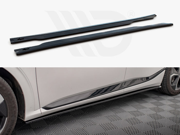 Kia EV6 GT-Line Mk1 Side Skirts Diffusers - Maxton Design