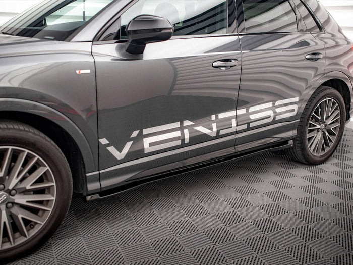 Audi Q3 S-Line / RSQ3 F3 Side Skirts Diffusers V.1 - Maxton Design