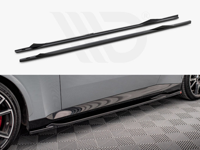 BMW 2 Coupe M-Pack / M240i G42 Side Skirts Diffusers V.2 - Maxton Design