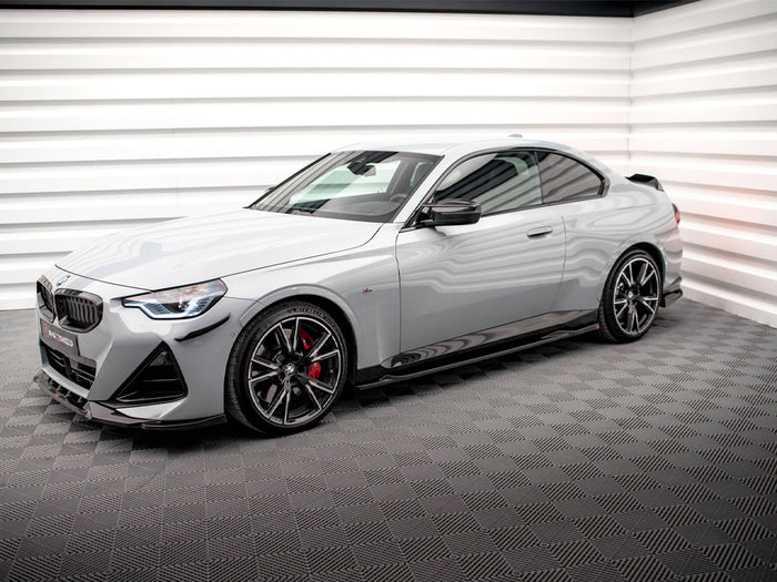BMW 2 Coupe M-Pack / M240i G42 Side Skirts Diffusers V.2 - Maxton Design
