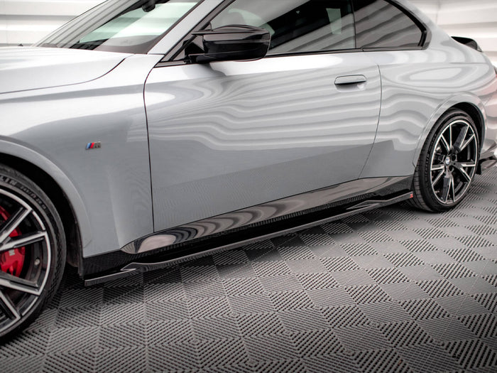 BMW 2 Coupe M-Pack / M240i G42 Side Skirts Diffusers V.2 - Maxton Design
