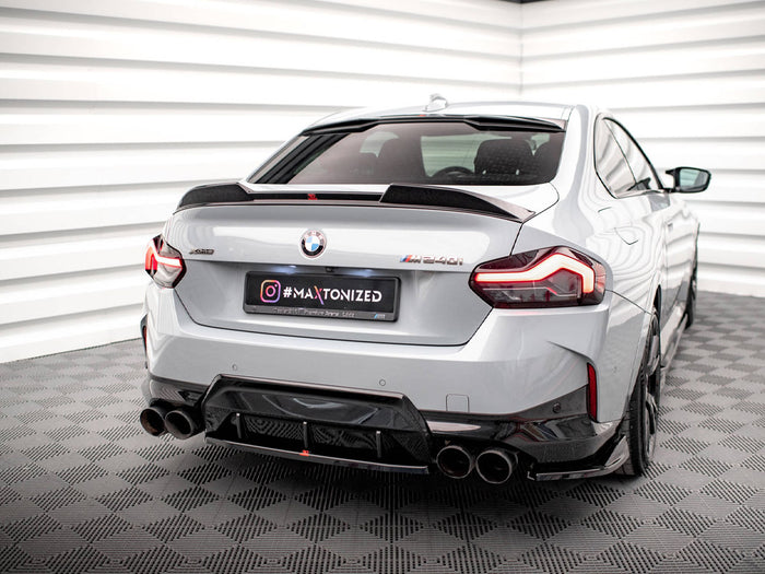 BMW 2 Coupe M240i G42 Central Rear Splitter - Maxton Design