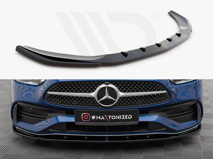 Front Splitter V.2 Mercedes-Benz C AMG-Line / 43 AMG W206 - Maxton Design