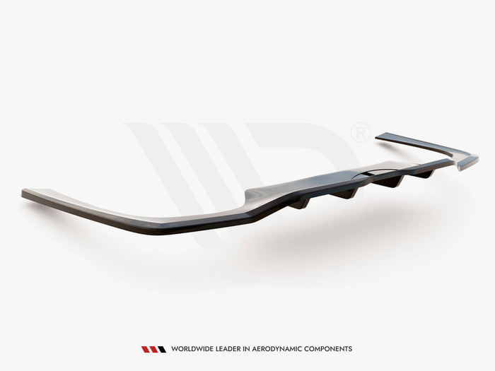 Mercedes C AMG-Line W206 Rear Splitter (Vertical Bars) - Maxton Design