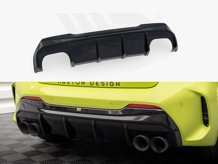 BMW 1 F40 M-Sport / M135i (Double Exhaust Version) Rear Valance V.3 - Maxton Design