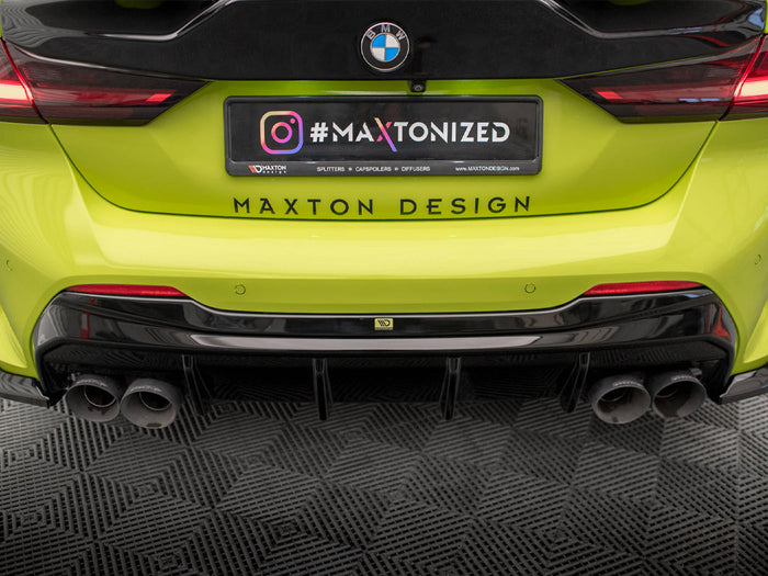 BMW 1 F40 M-Sport / M135i (Double Exhaust Version) Rear Valance V.3 - Maxton Design