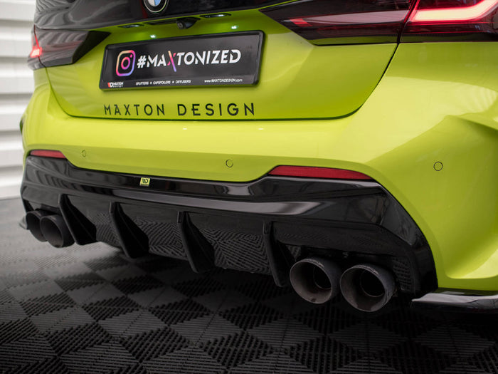 BMW 1 F40 M-Sport / M135i (Double Exhaust Version) Rear Valance V.3 - Maxton Design