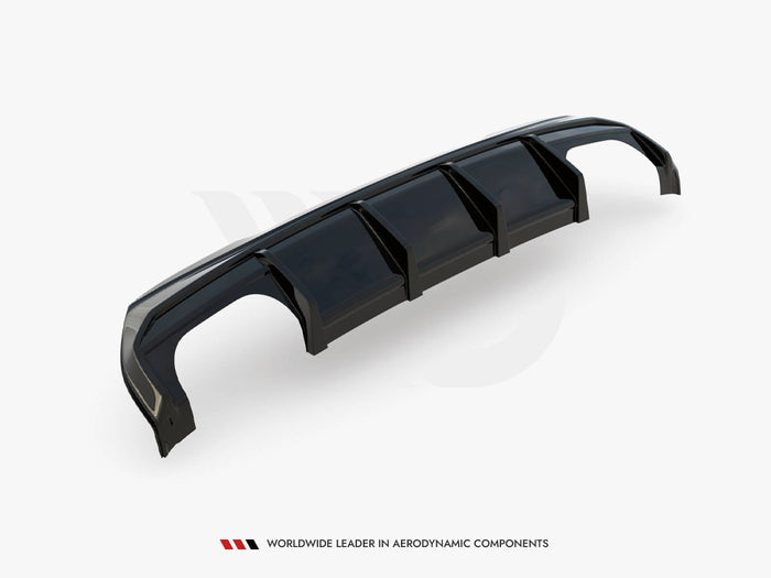 BMW 1 F40 M-Sport / M135i (Double Exhaust Version) Rear Valance V.3 - Maxton Design
