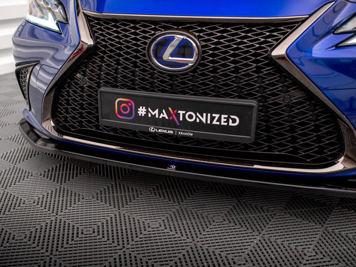 Lexus ES F Sport Mk7 Front Splitter V.1 - Maxton Design
