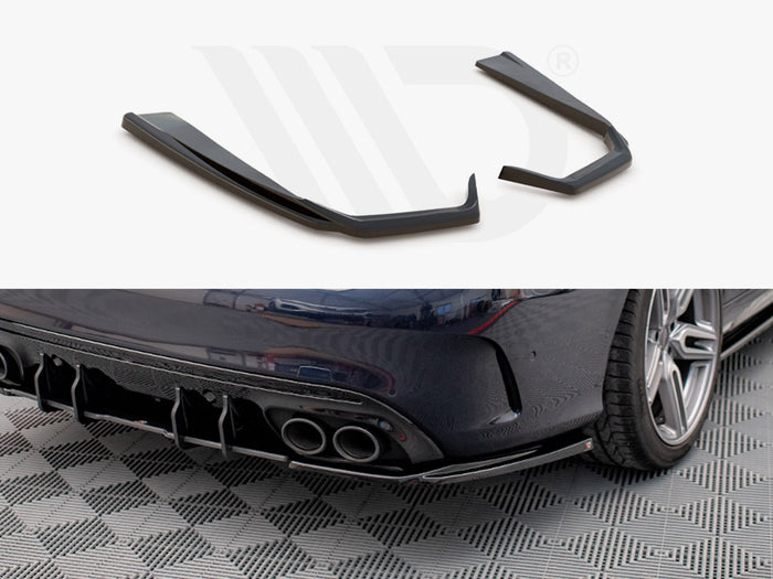Mercedes-AMG C43 Sedan / Estate W205 / S205 Facelift Rear Side Splitters - Maxton Design