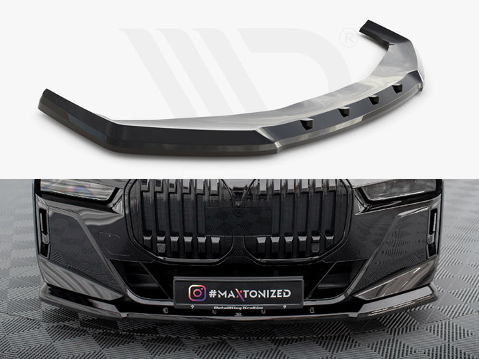 BMW 7 M-Pack / M760e / i7 M-Pack G70 Front Splitter V.1 - Maxton Design