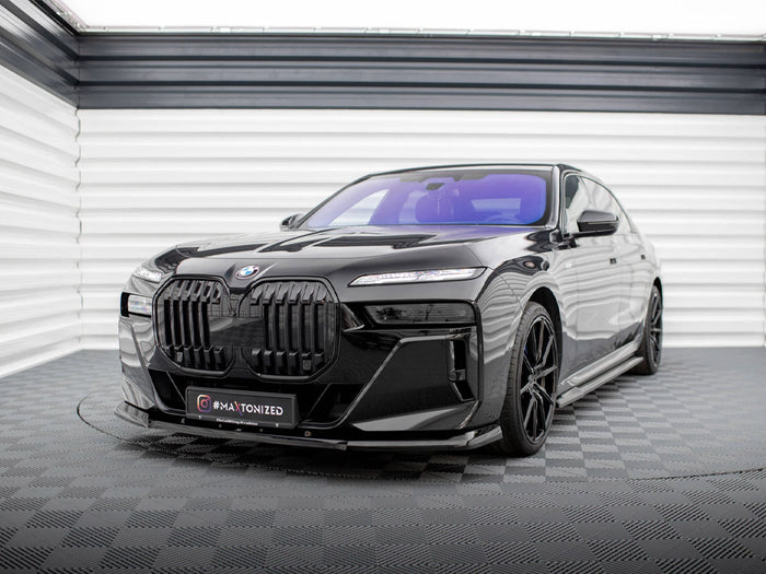 BMW 7 M-Pack / M760e / i7 M-Pack G70 Front Splitter V.1 - Maxton Design