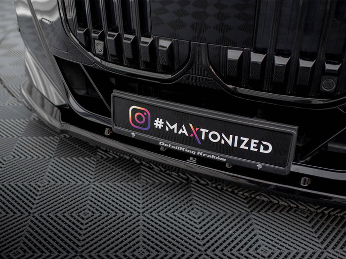 BMW 7 M-Pack / M760e / i7 M-Pack G70 Front Splitter V.1 - Maxton Design