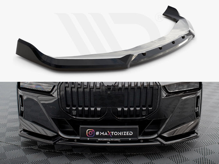 BMW 7 M-Pack / M760e / i7 M-Pack G70 Front Splitter V.2 - Maxton Design